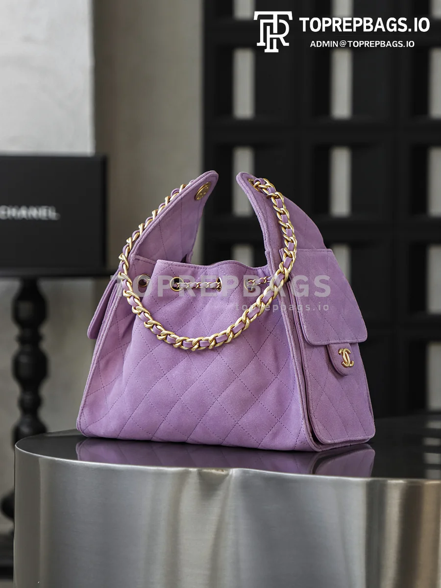 i1766744834979_6592_0_4 Chanel 25 Bag Small Hobo in Purple