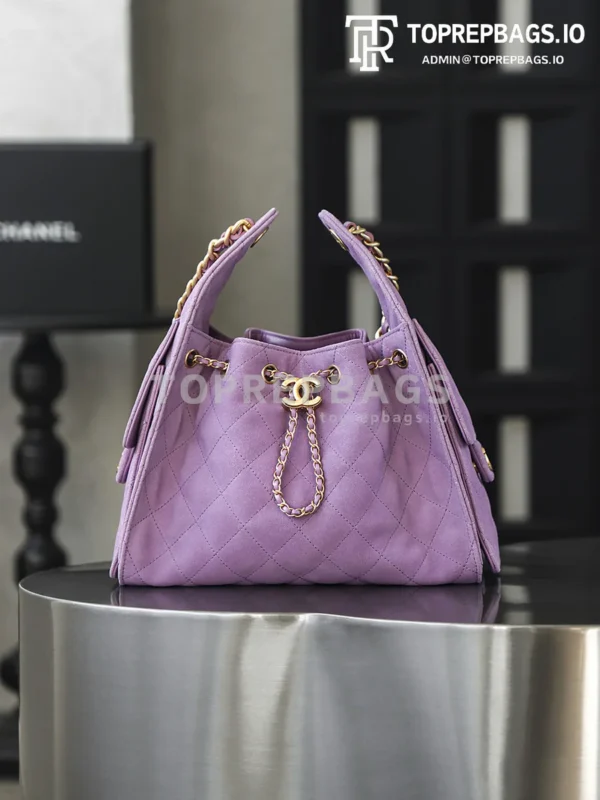 i1766744834979_8972_0_0 Chanel 25 Bag Small Hobo in Purple