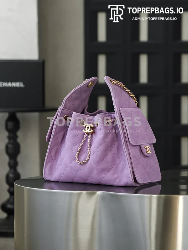 i1766744836650_4935_0_3 Chanel 25 Bag Small Hobo in Purple