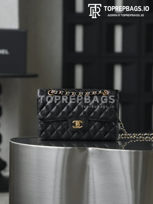 i1766820065008_8715_0_0 Chanel Classic Flap Small in Black