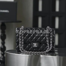 i1766820729185_5662_0_0 Chanel Classic Flap Medium in Black