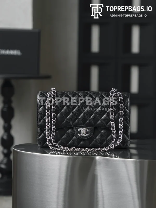 i1766820729185_5662_0_0 Chanel Classic Flap Medium in Black