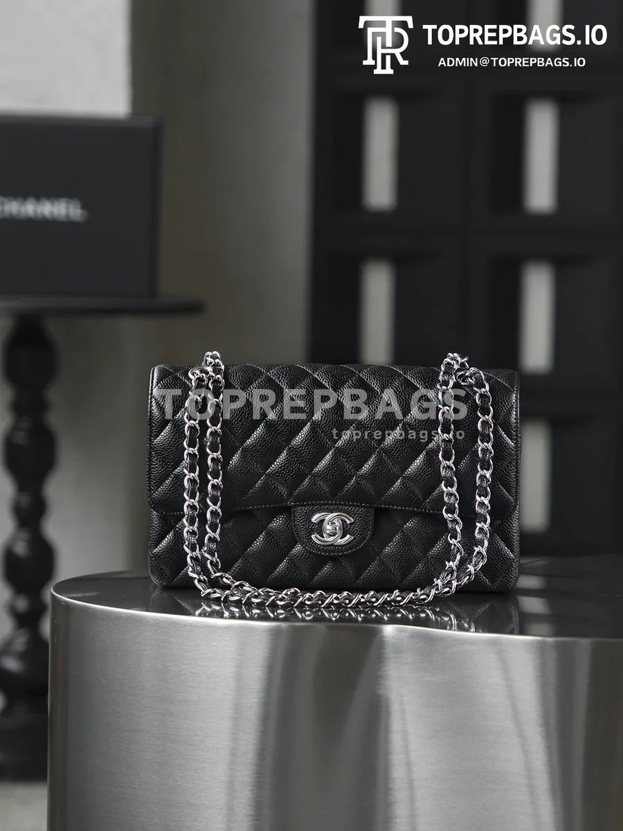 i1766820729185_5662_0_0 Chanel Classic Flap Medium in Black