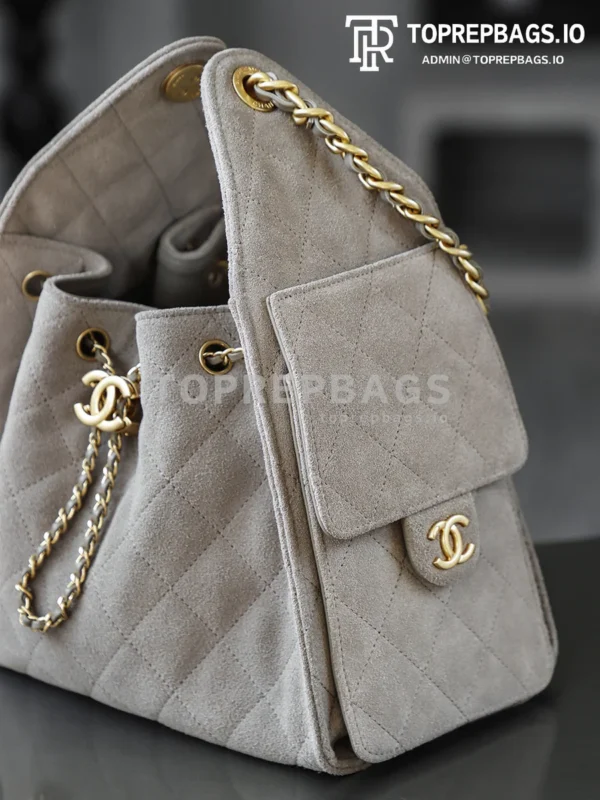 i1767954788413_1455_0_4 Chanel 25 Bag Hobo in Grey