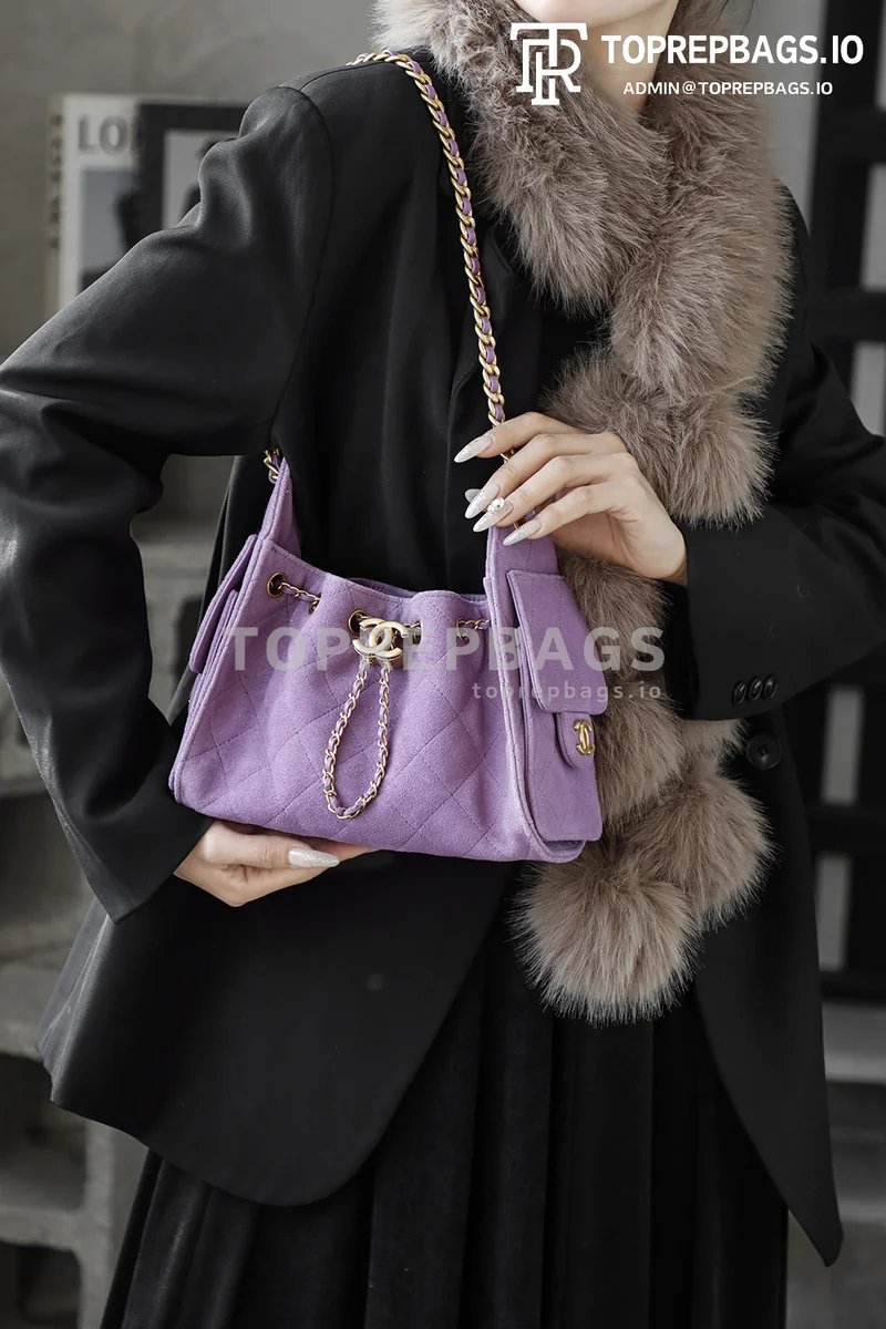 i1768558195355_1584_0_5 Chanel 25 Bag Mini in Purple