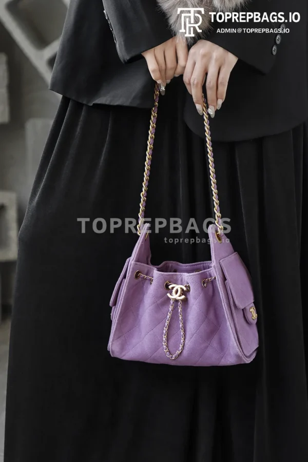 i1768558195358_3487_0_7 Chanel 25 Bag Mini in Purple