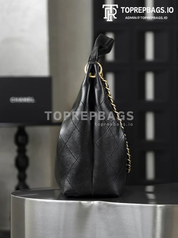 i1768819184385_8710_0_1 Chanel Maxi Hobo in Black