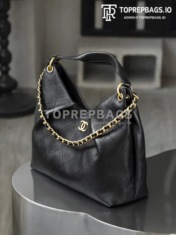 i1768819185849_7719_0_8 Chanel Maxi Hobo in Black