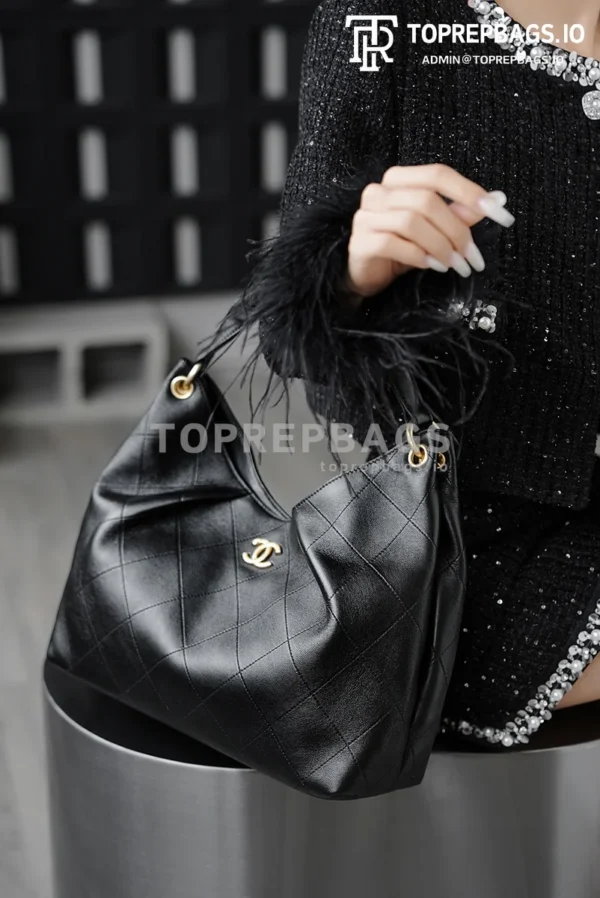 i1768904294210_7869_0_4 Chanel Maxi Hobo in Black