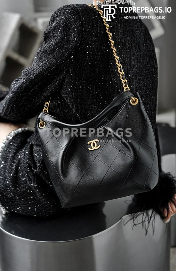 i1768904596882_3631_0_8 Chanel Maxi Hobo in Black