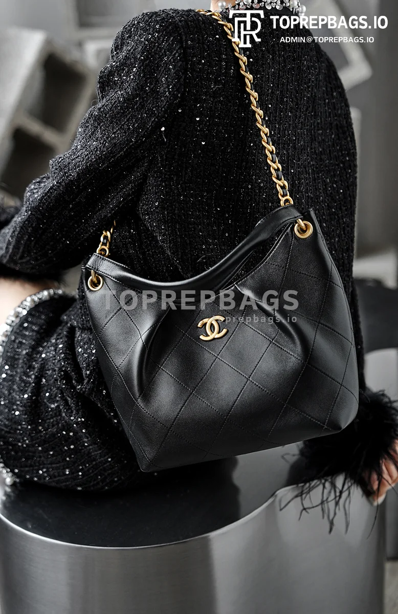 i1768904596882_3631_0_8 Chanel Maxi Hobo in Black