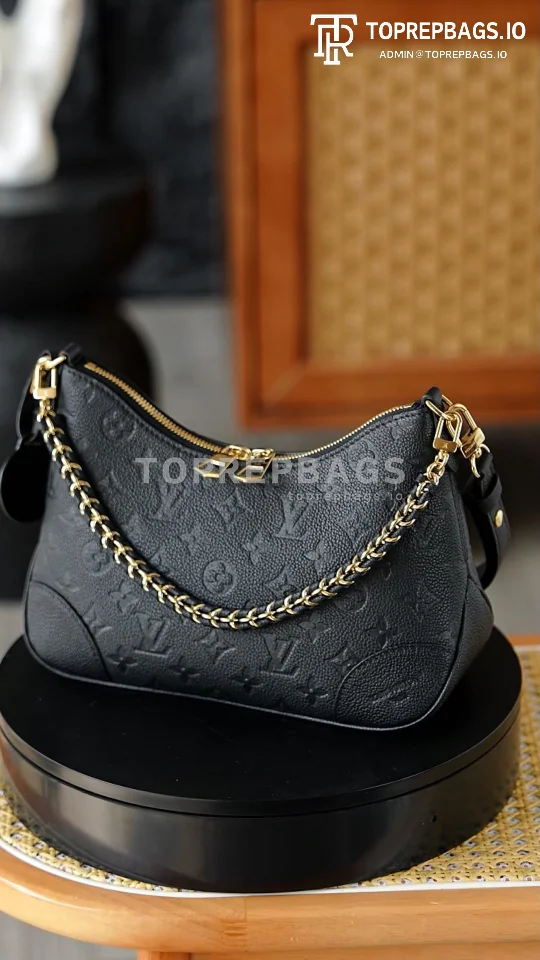 i1768905065846_9673_0_0 Louis Vuitton Boulogne Small in Black