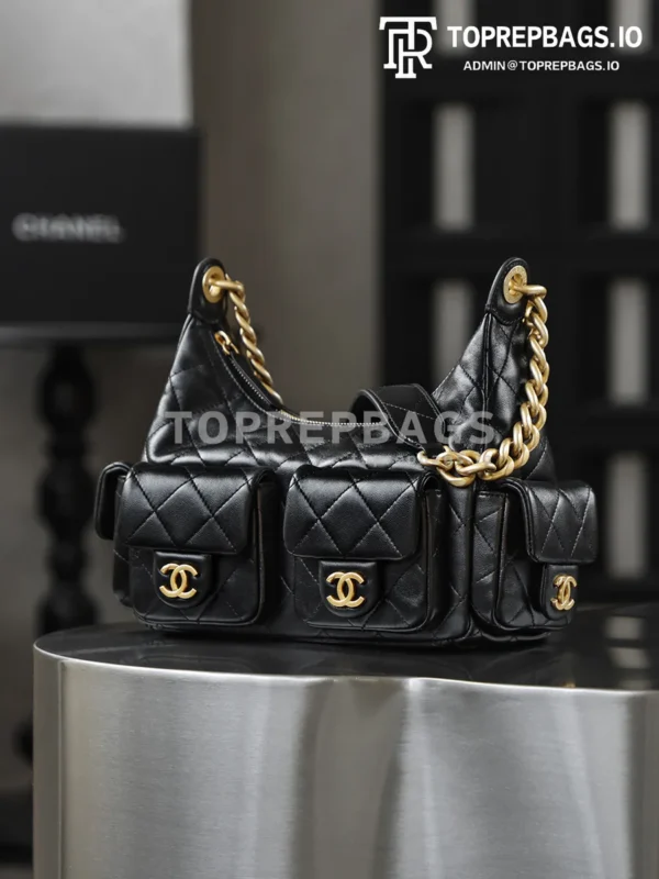 i1769754642446_8210_0_6 Chanel 25 Hobo Small in Black