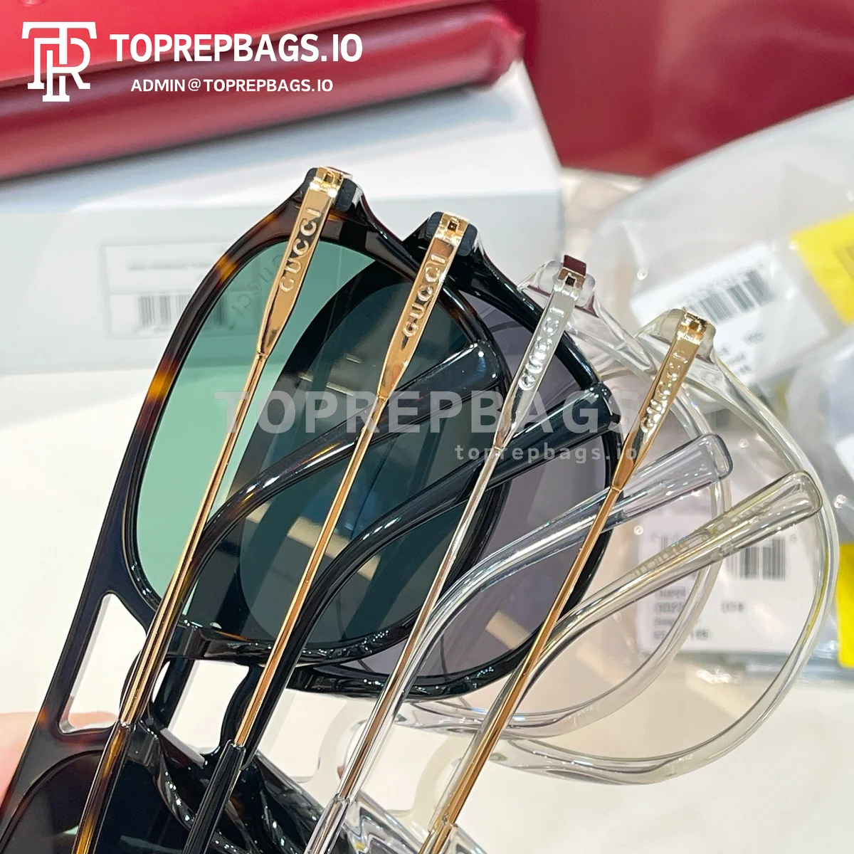 i1769919775101_7561_0_6 Gucci GG2254 Optical Frames in Clear