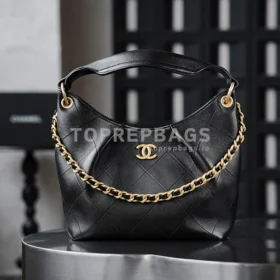i1770199868245_9620_0_0 Chanel Maxi Hobo in Black