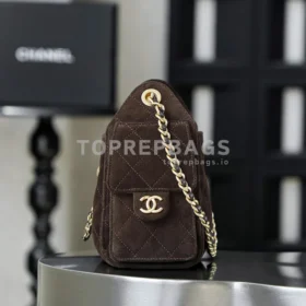 Chanel 25 Bag Mini in Brown