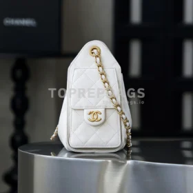 Chanel 25 Bag Mini in White