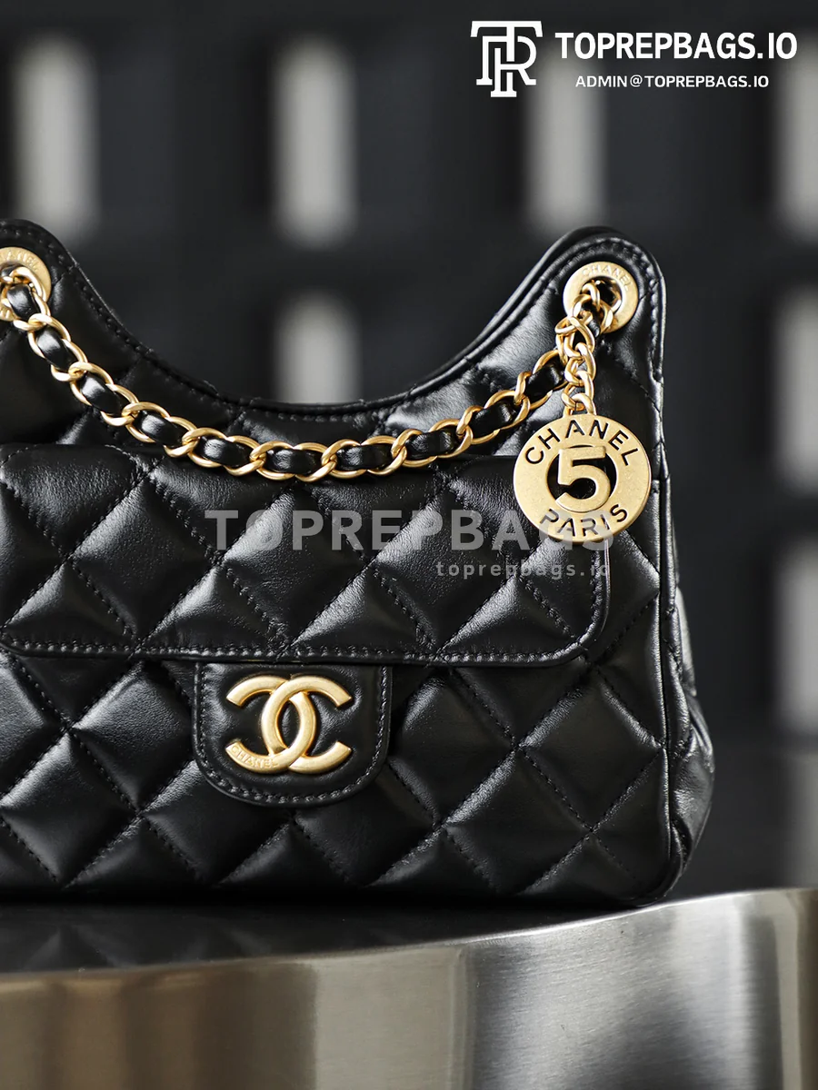 i1770544101620_4920_0_6 Chanel 25 Hobo Small in Black