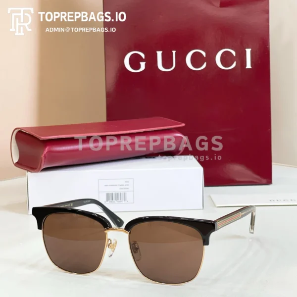 i1773639391470_3255_0_0 Gucci GG0382S Sunglasses in Black