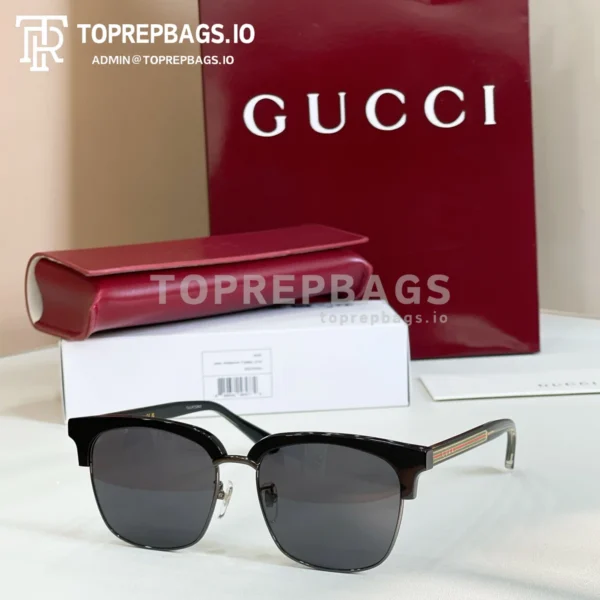 i1773639391475_7410_0_1 Gucci GG0382S Sunglasses in Black