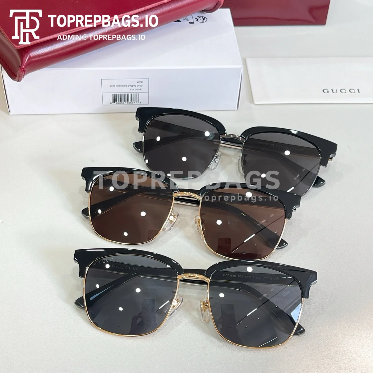 i1773639393005_4027_0_8 Gucci GG0382S Sunglasses in Black