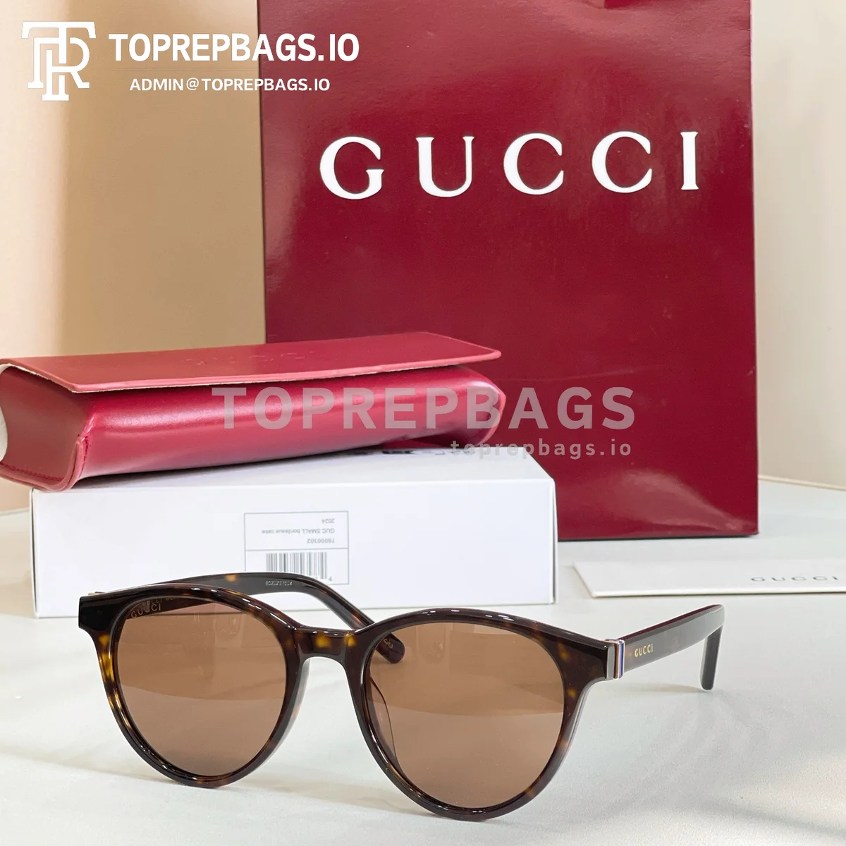 i1773639463079_6702_0_1 Gucci GG1674SK Sunglasses in Black