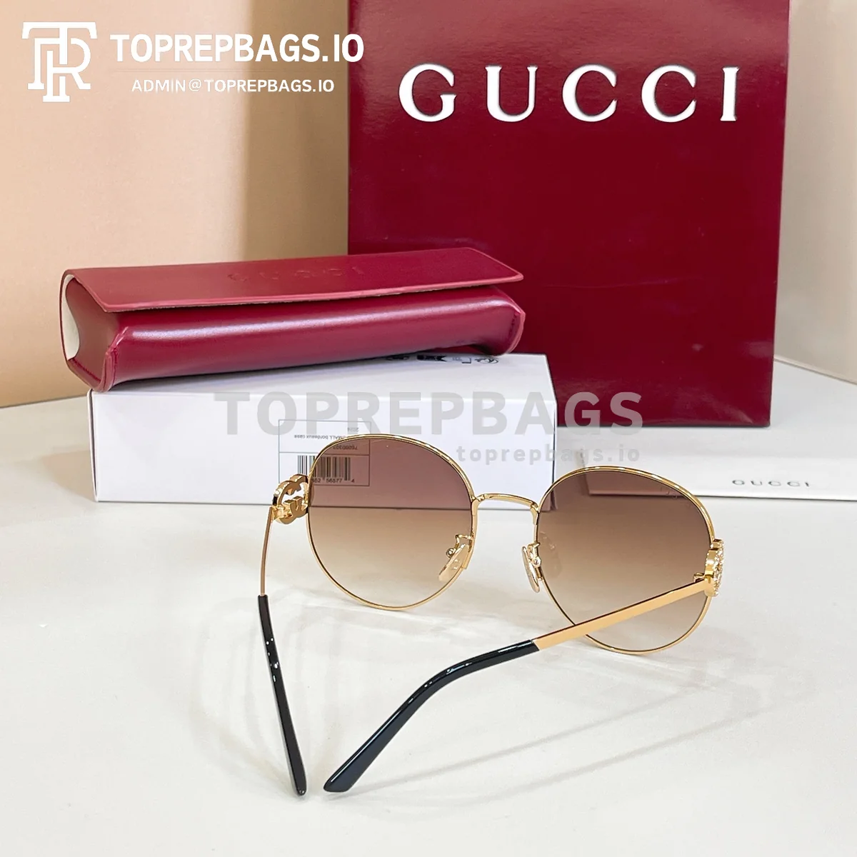 i1773643579787_4539_0_5 Gucci GG2047S Sunglasses in Brown
