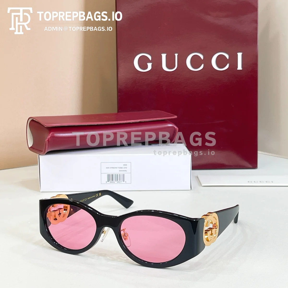 i1773643968835_3068_0_1 Gucci GG2123SA Sunglasses in Black