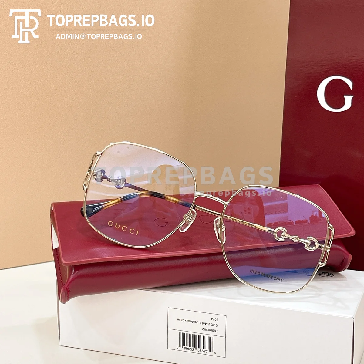 i1773985425373_8560_0_2 Gucci GG1019O Optical Frames in Gold