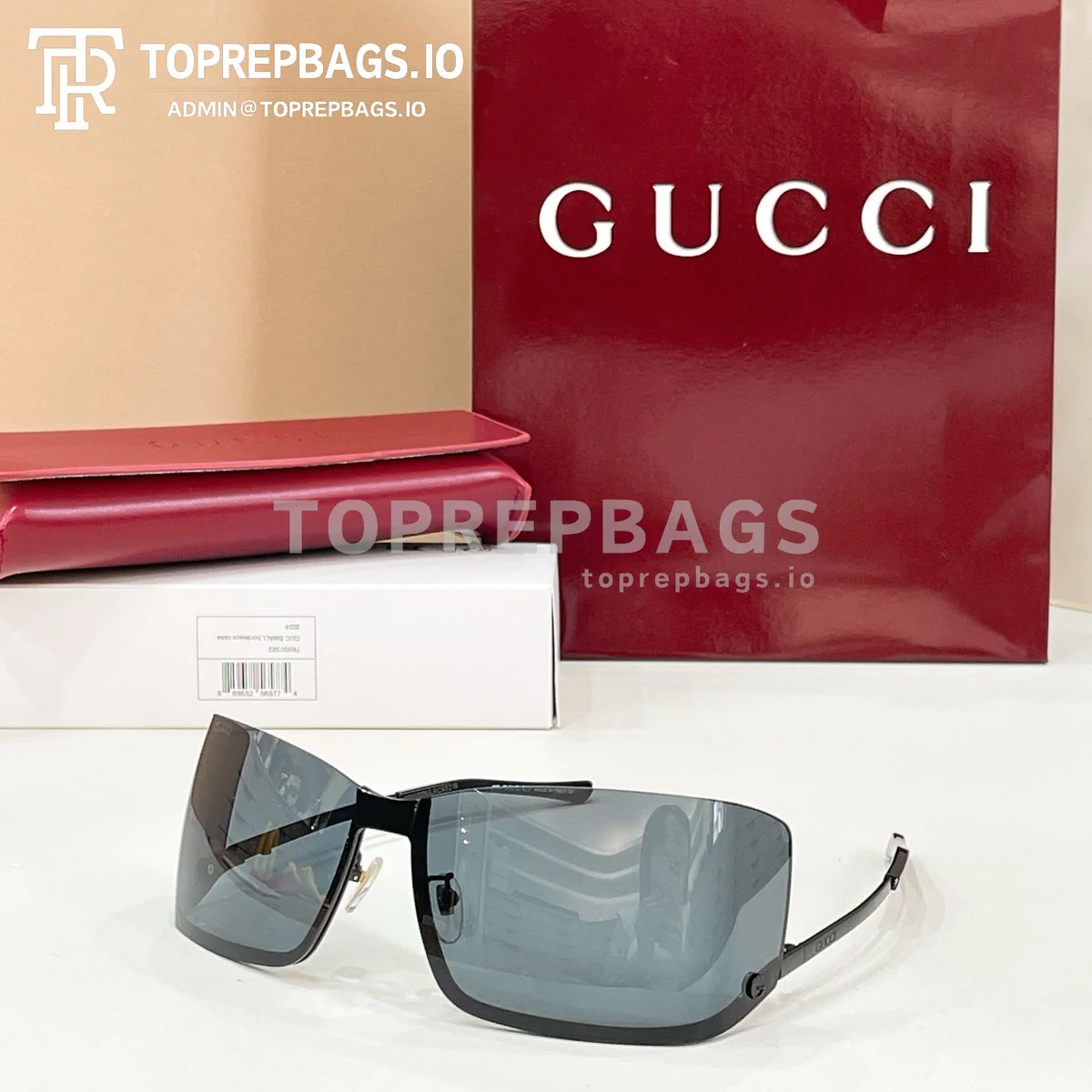 i1774067727837_9563_0_5 Gucci GG1713/S Optical Frames in Clear Silver