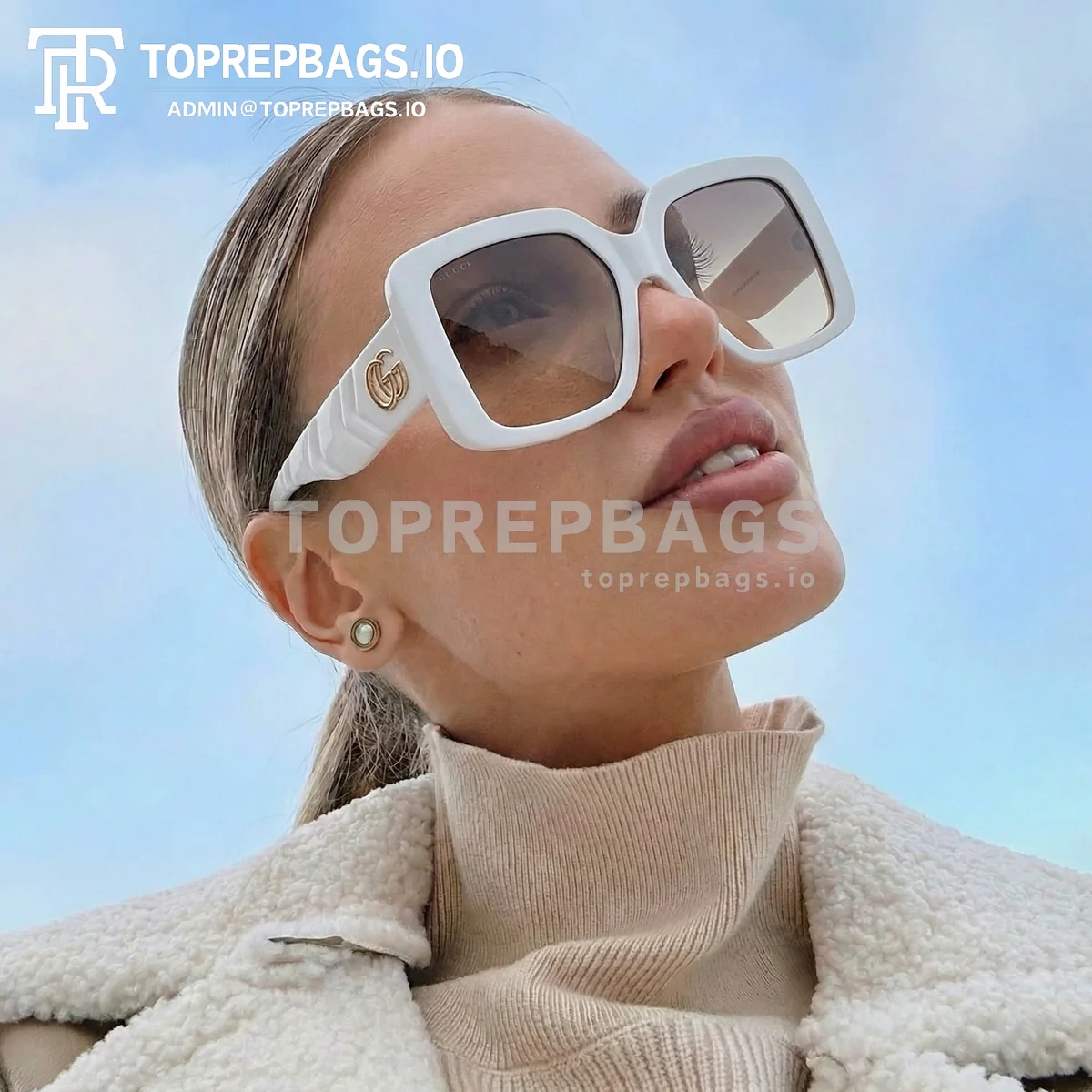 i1774084015728_4265_0_7 Gucci Sunglasses in White