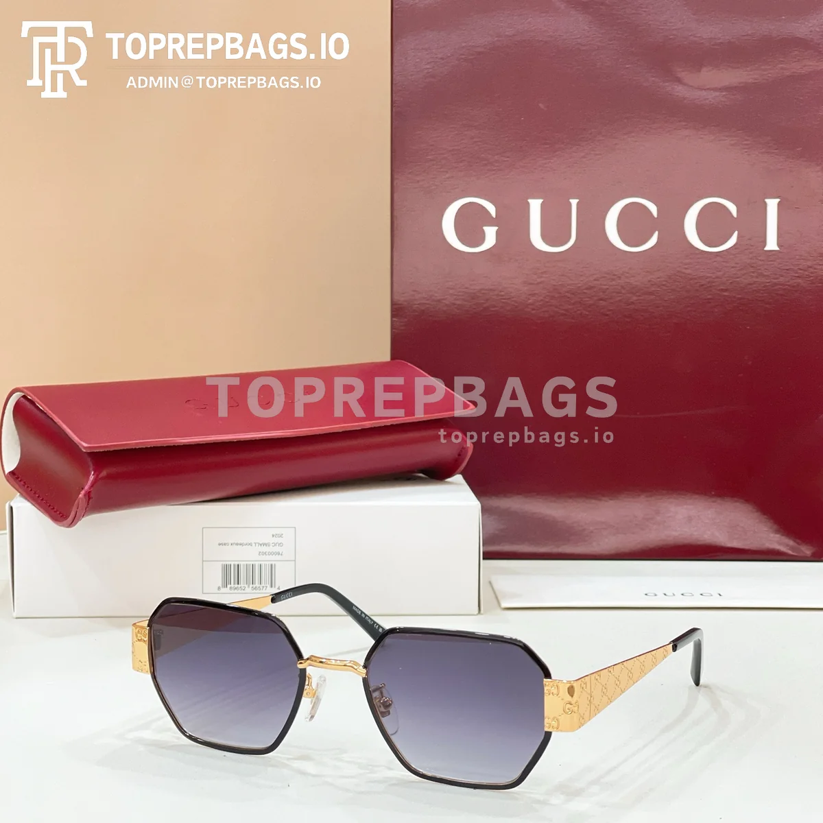 i1774178031465_386_0_2 Gucci GG2031K Sunglasses in Black