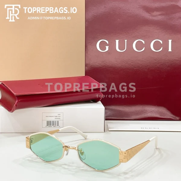 i1774178074307_9089_0_0 Gucci GG2032SK Sunglasses in Green