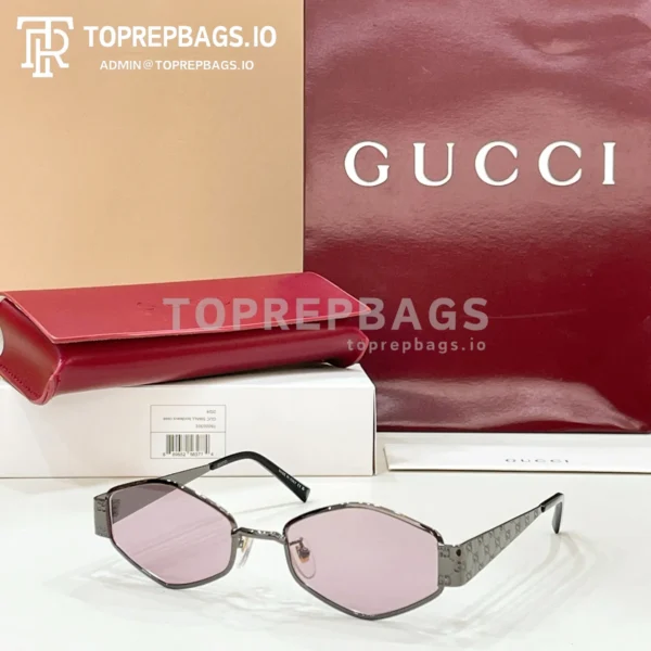 i1774178075725_9441_0_2 Gucci GG2032SK Sunglasses in Green
