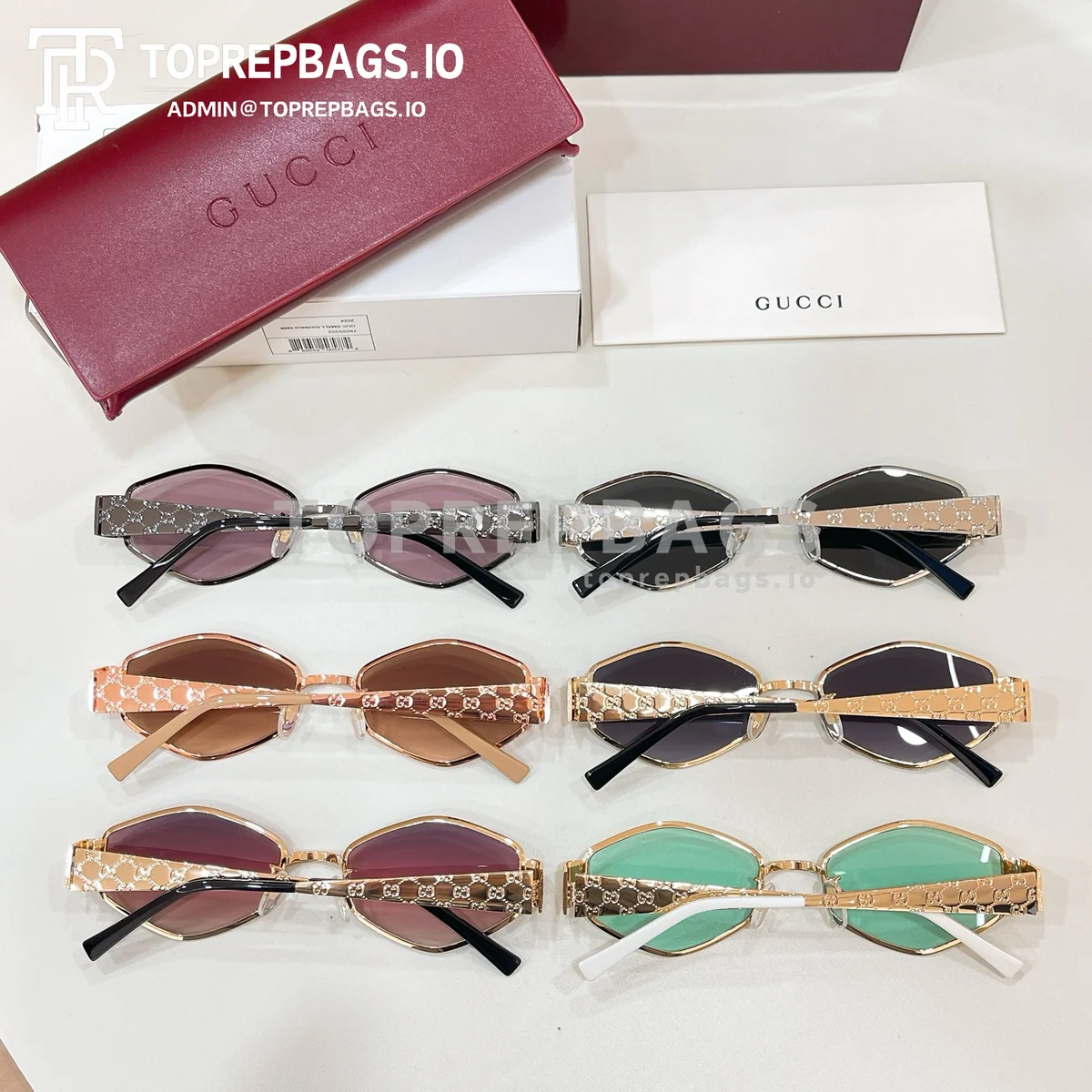 i1774178075751_6060_0_8 Gucci GG2032SK Sunglasses in Green