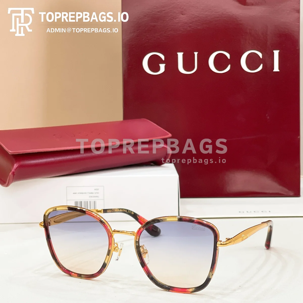i1774773693654_2658_0_0 Gucci GG1562S Sunglasses in Tortoiseshell