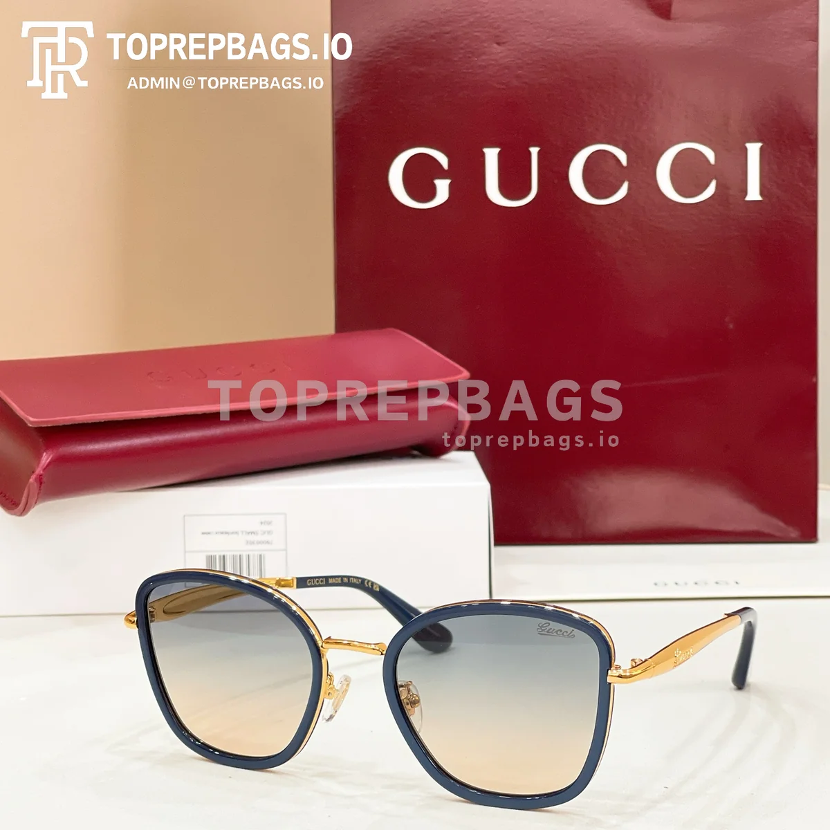 i1774773694773_7322_0_4 Gucci GG1562S Sunglasses in Tortoiseshell