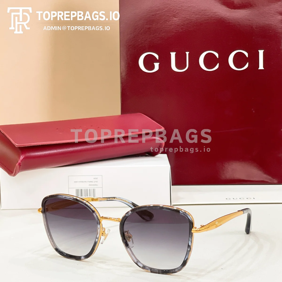 i1774773695068_5381_0_1 Gucci GG1562S Sunglasses in Tortoiseshell