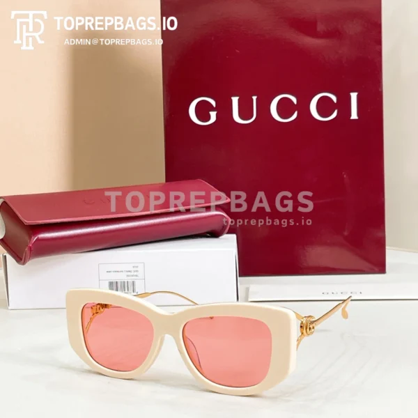 i1774845360493_4274_0_0 Gucci GG1566SA Sunglasses in White