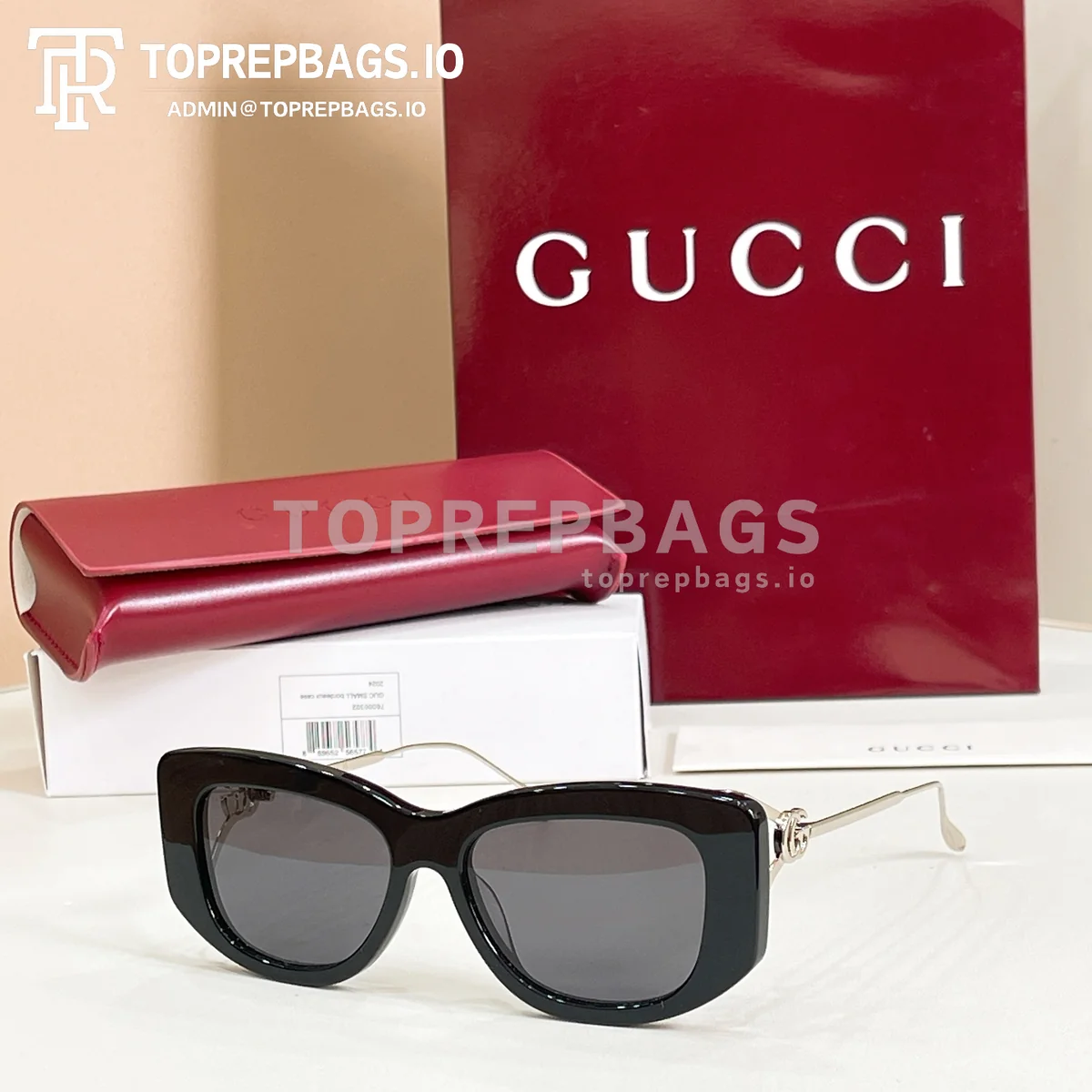 i1774845360494_9353_0_2 Gucci GG1566SA Sunglasses in White