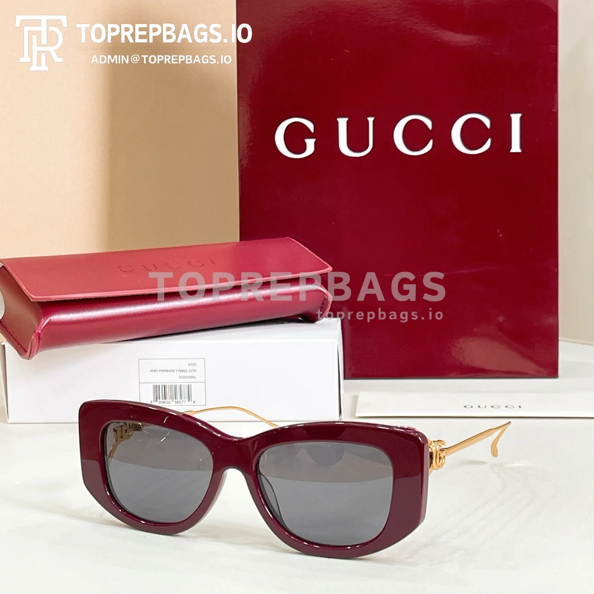 i1774845361755_3155_0_1 Gucci GG1566SA Sunglasses in White
