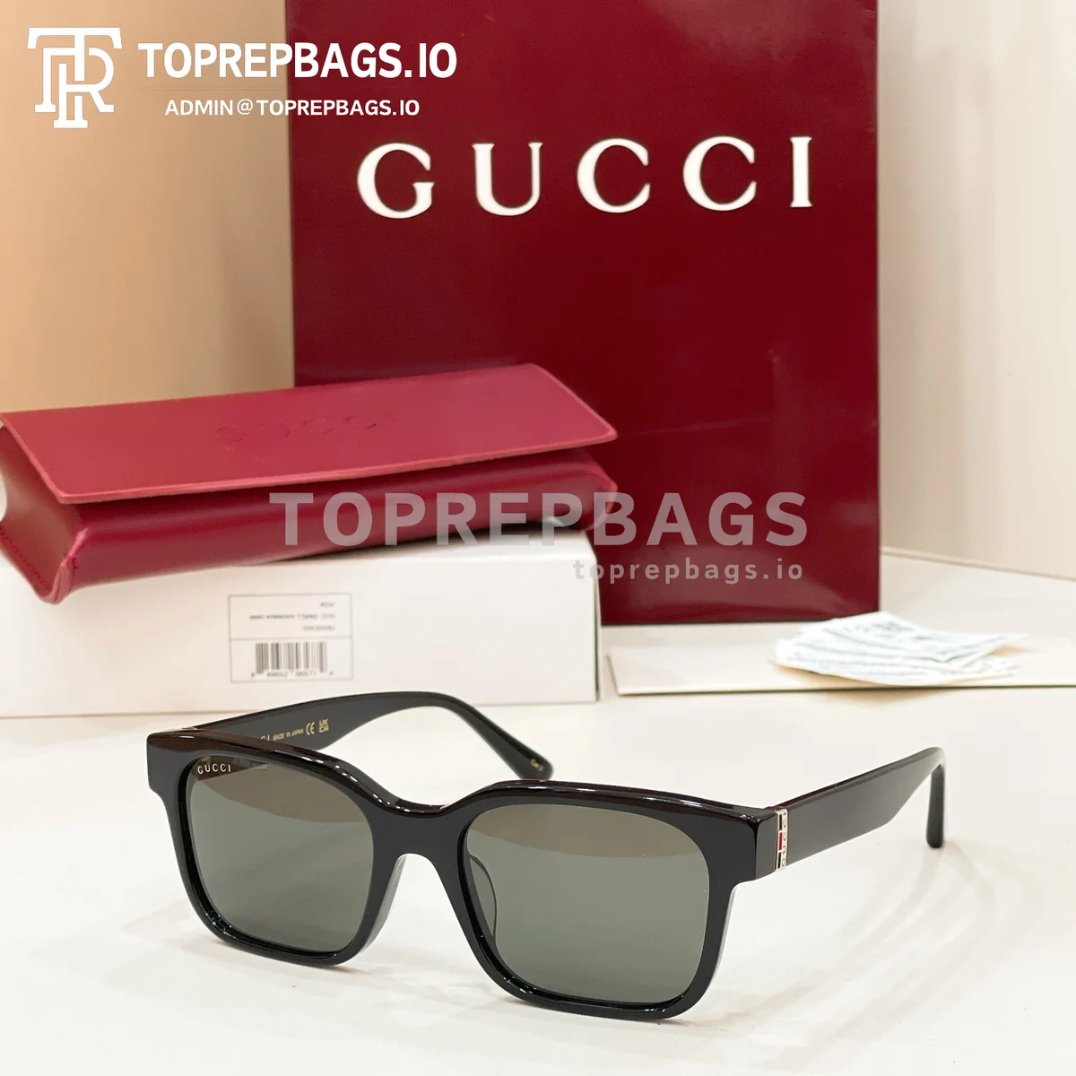 i1774848779387_8159_0_0 Gucci GG2087O Optical Frames in Black