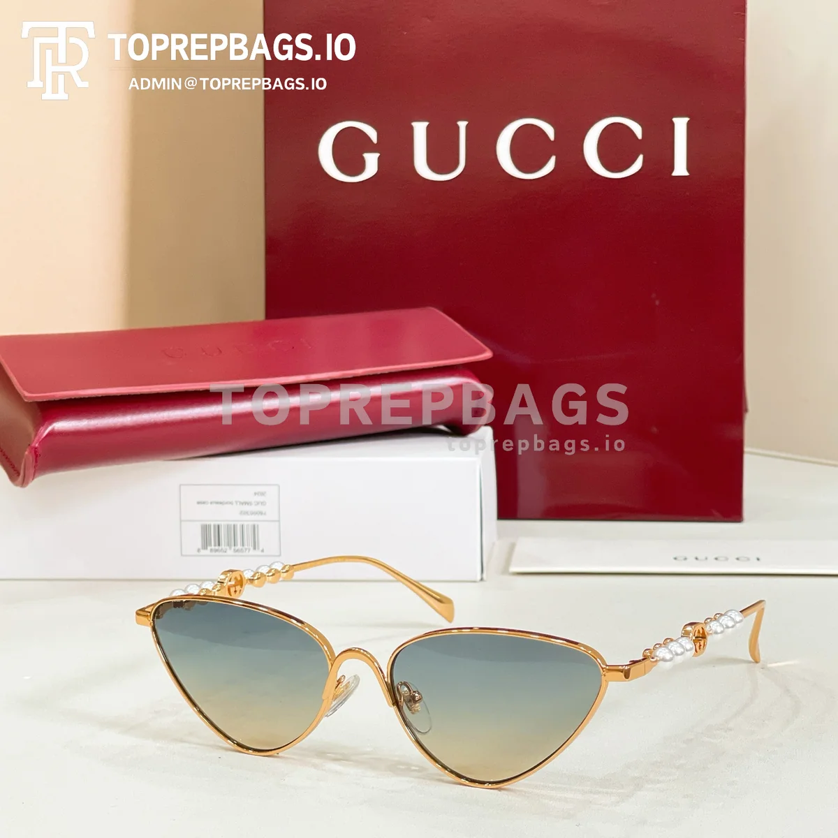 i1774945513487_8504_0_1 Gucci GG1666 Sunglasses in Black