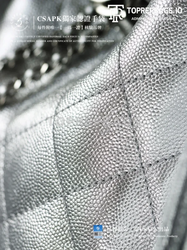 i1775210770887_2064_0_6 Chanel 25 Bag Small Hobo Grained Leather Silver-tone Hardware detailed product image