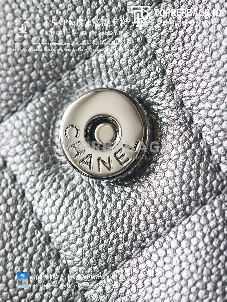 i1775210771328_6446_0_8 Chanel 25 Bag Small Hobo Grained Leather Silver-tone Hardware detailed product image