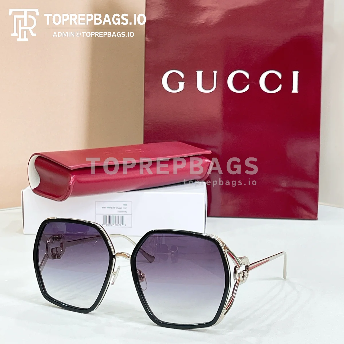 i1775719410304_3818_0_6 Gucci GG1621 Sunglasses in Pink