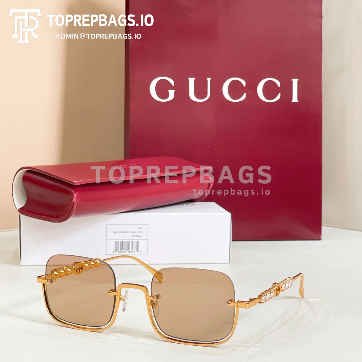 i1775801703079_6416_0_4 Gucci GG1660 Sunglasses in Brown