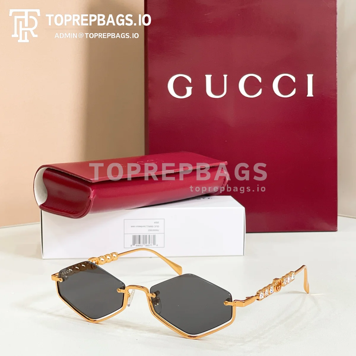 i1775801818831_6574_0_2 Gucci GG1659 Sunglasses in Grey
