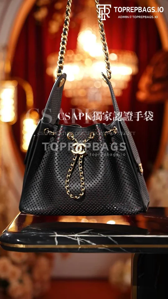 i1776145481477_2380_0_0 Chanel 25 Bag Small in Black
