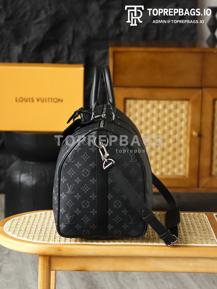 i1776404133790_8509_0_3 Louis Vuitton Keepall Bandouliere in Black